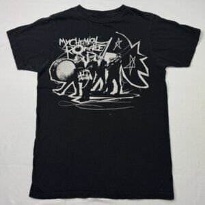 My Chemical Romance Graphic Band T-Shirt Vintage Style Emo Punk Rock Tee Black